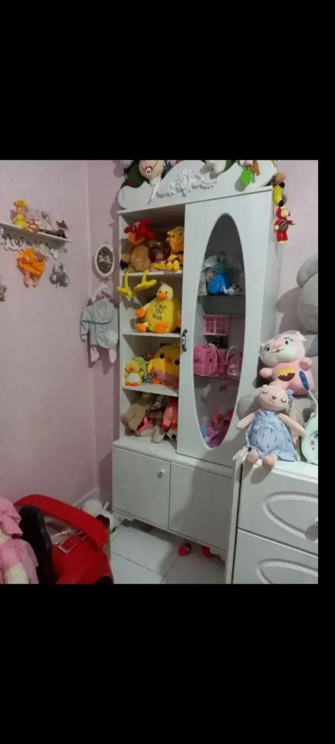 سرویس خواب کودک|تخت و صندلی بچه|محمدیه-قزوین, |دیوار