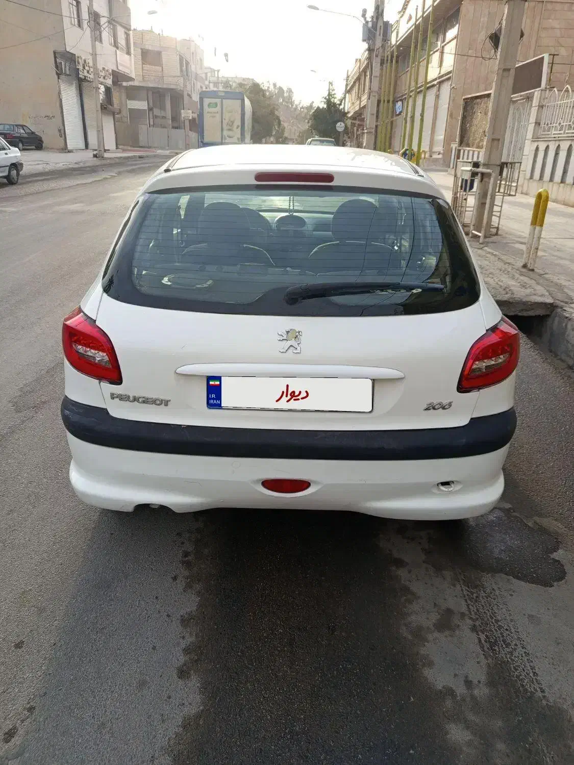 206مدل 87دورنگ|خودرو سواری و وانت|کازرون, |دیوار