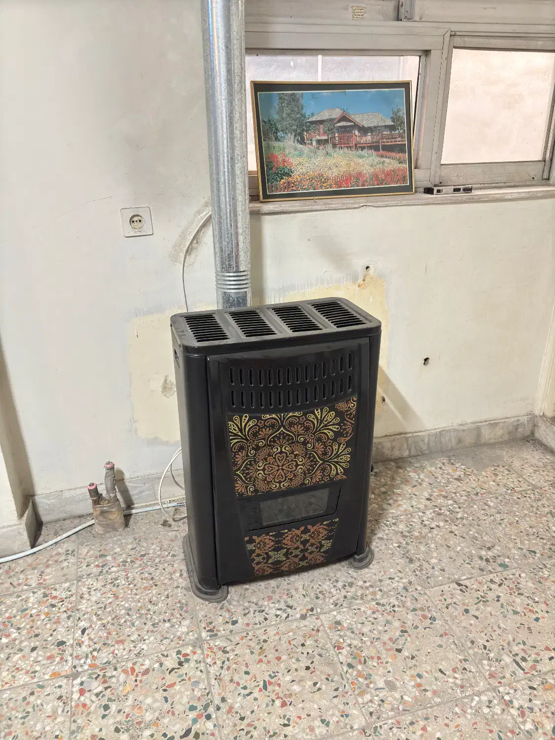 بخاری گازی|بخاری، هیتر، شومینه|بابل, |دیوار