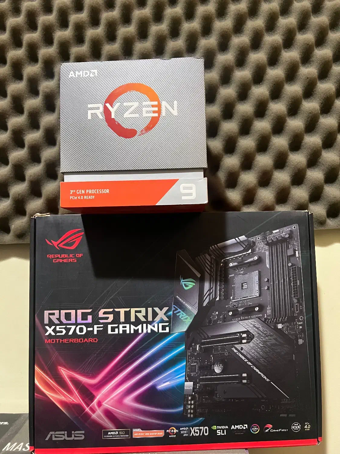 باندل X570 Rog و Ryzen 9 3900x|قطعات و لوازم جانبی رایانه|شیراز, هفت تنان|دیوار