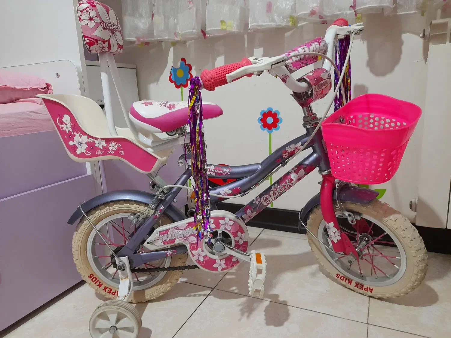 دو عدد دوچرخه دخترانه سایز ۱۲ مناسب هدیه|دوچرخه، اسکیت، اسکوتر|پردیس, فاز ۳|دیوار