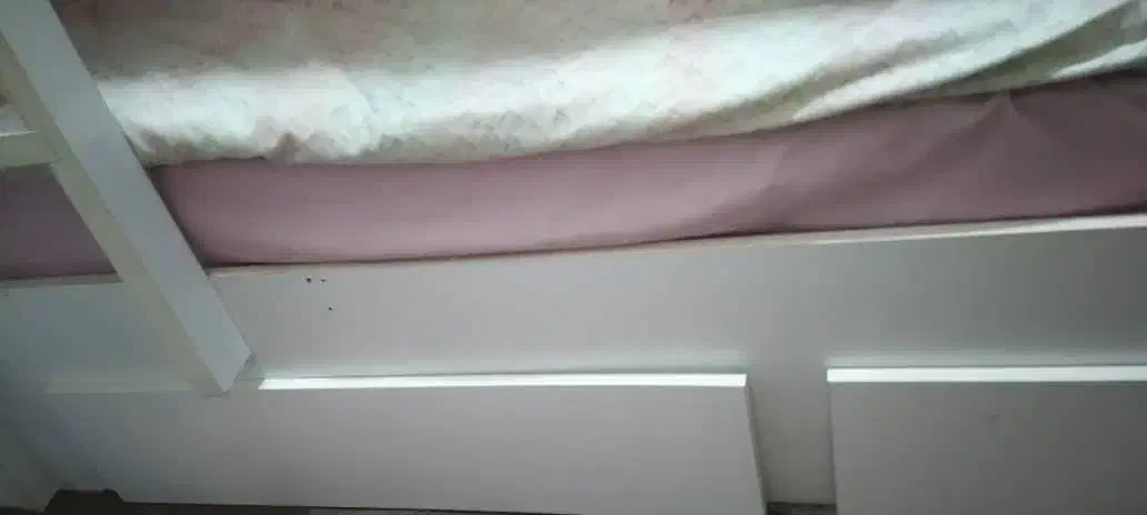 تخت دو طبقه  (جای تخفیف هم داره ) فروش فوری|تخت و سرویس خواب|رشت, کوی مهر|دیوار