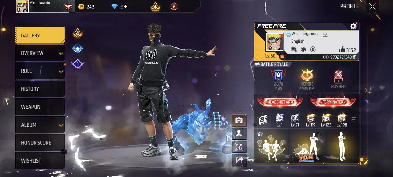 اکانت فری فایر|کنسول، بازی ویدئویی و آنلاین|اهر, |دیوار