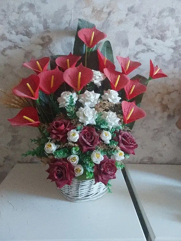 سبد گل|گل مصنوعی|همدان, |دیوار