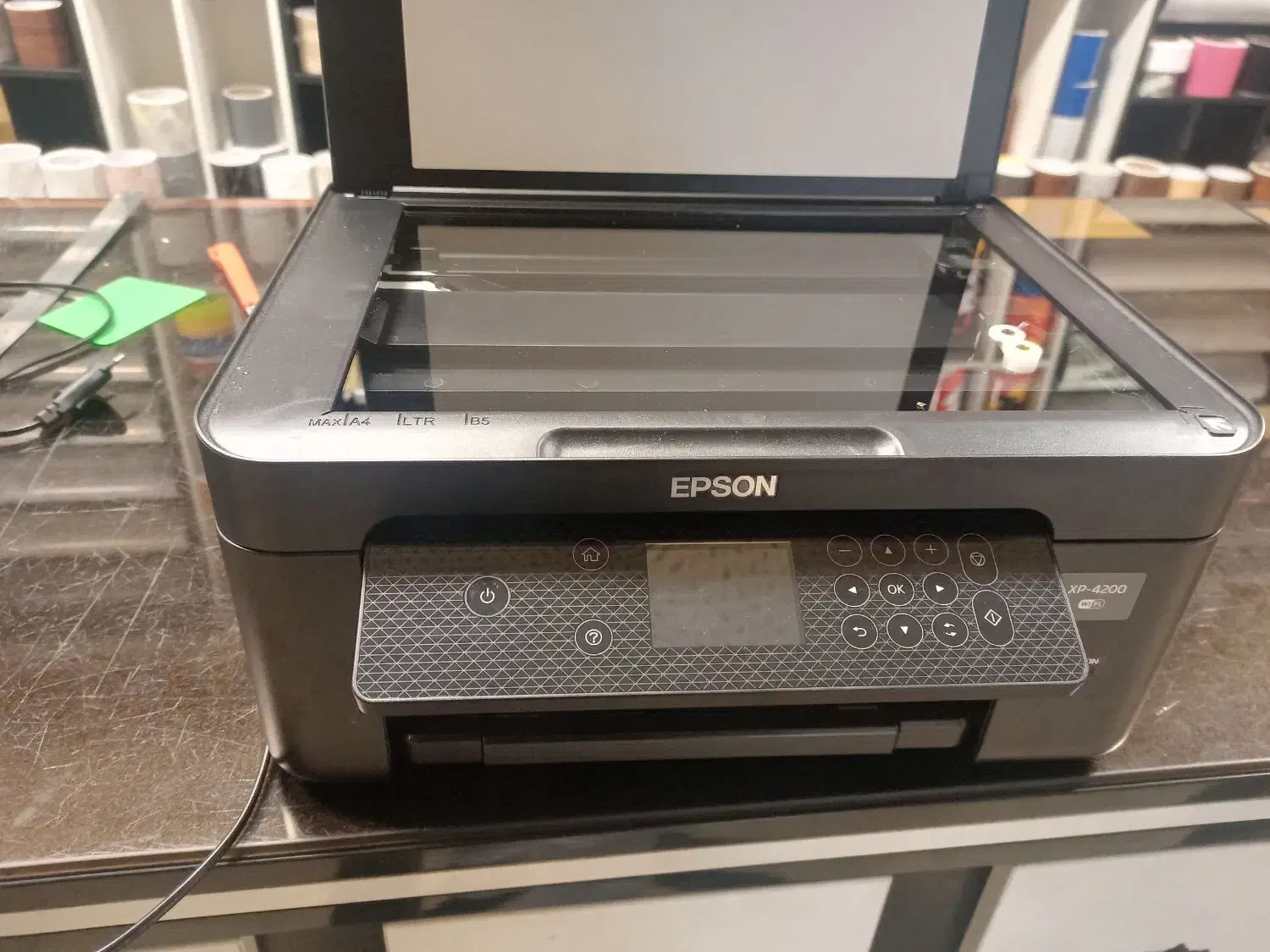 پرینتر رنگی جوهر افشانepson xp-4200|پرینتر، اسکنر، کپی، فکس|رشت, بازار|دیوار