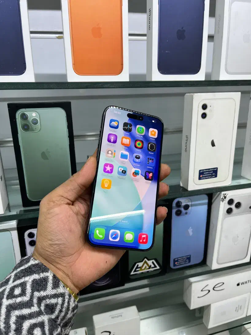 iphone 15promax 256 دوسیمکارت باتری ۱۰۰ درحد|موبایل|تهران, میدان ولیعصر|دیوار