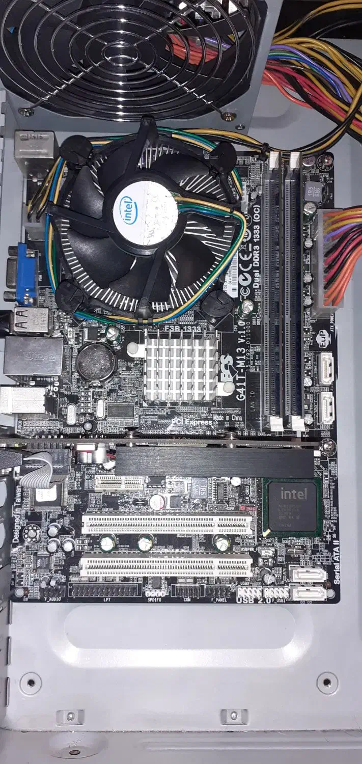 مادربرد g41 ddr3 و رم۴گیگ|قطعات و لوازم جانبی رایانه|شهریار, شهرک شاهد|دیوار