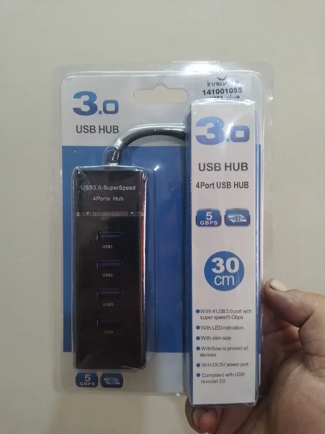 هاب USB با چهار خروجی|قطعات و لوازم جانبی رایانه|نجف‌آباد, امام خمینی|دیوار