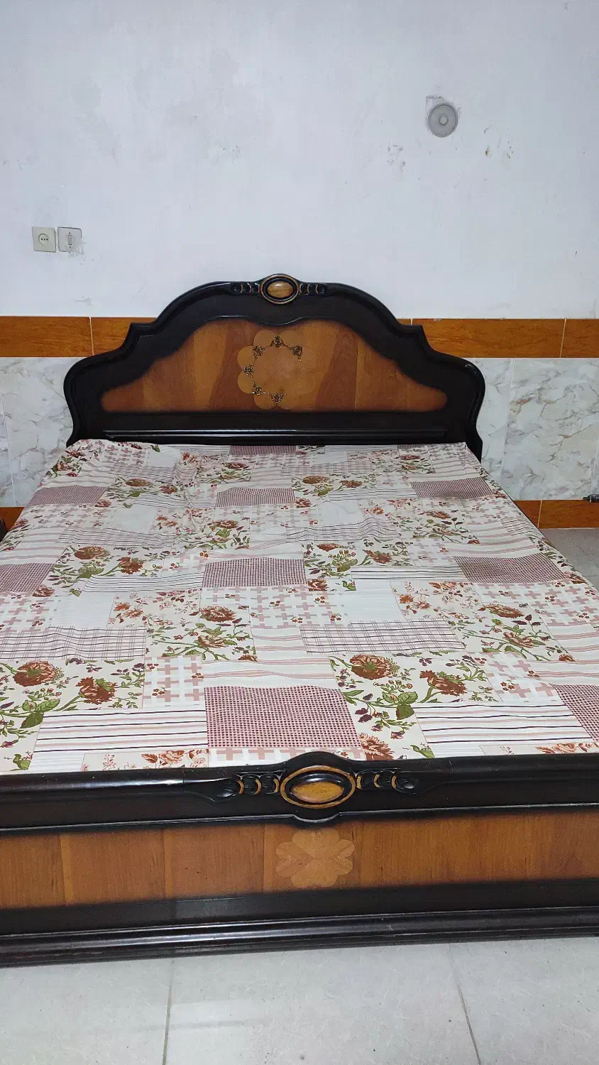 تخت خواب دو نفره|تخت و سرویس خواب|گرگان, |دیوار