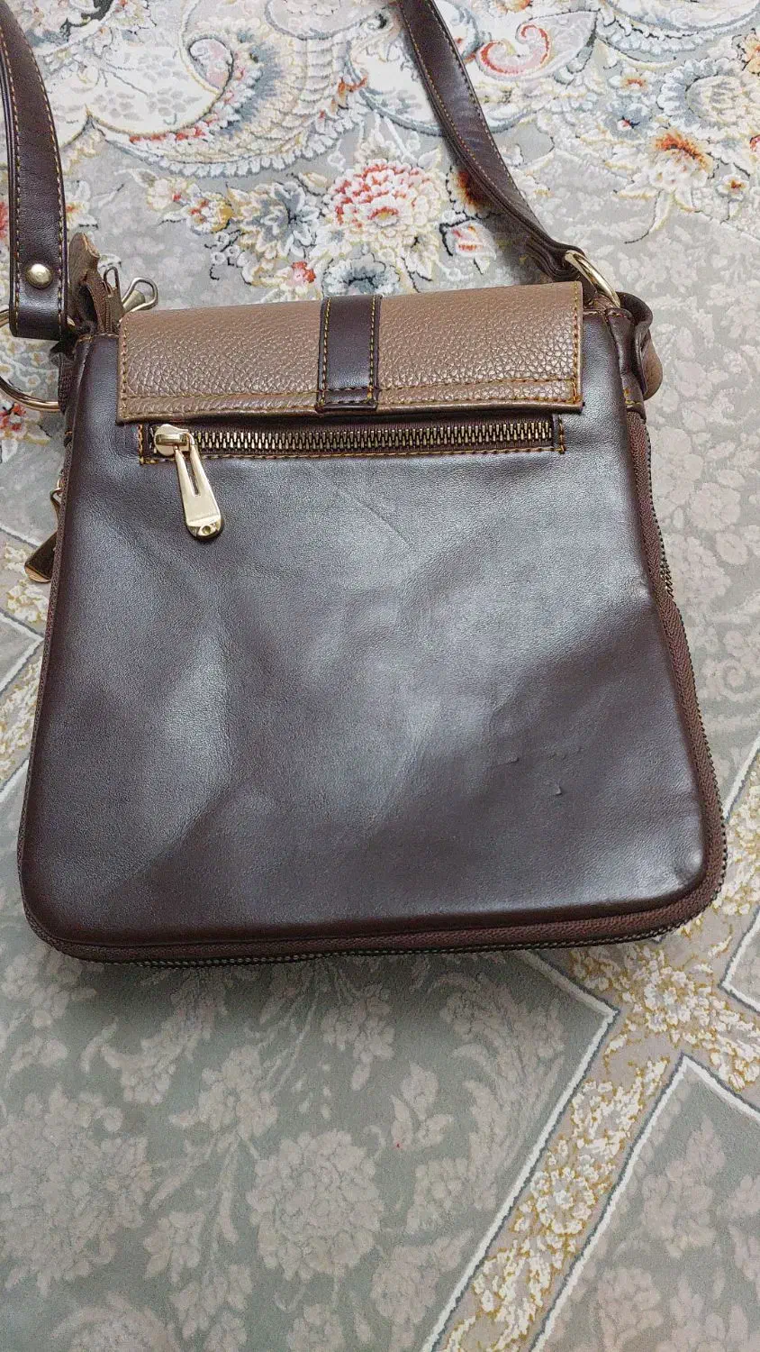 کیف دوشی چرم .تمام|کیف، کفش، کمربند|بندر انزلی, سید آسیه|دیوار