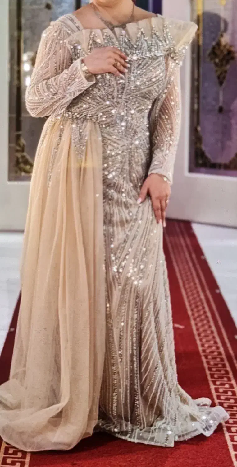 لباس مجلسی کارشده سایز ۴۶|لباس|تهران, امام زاده حسن|دیوار