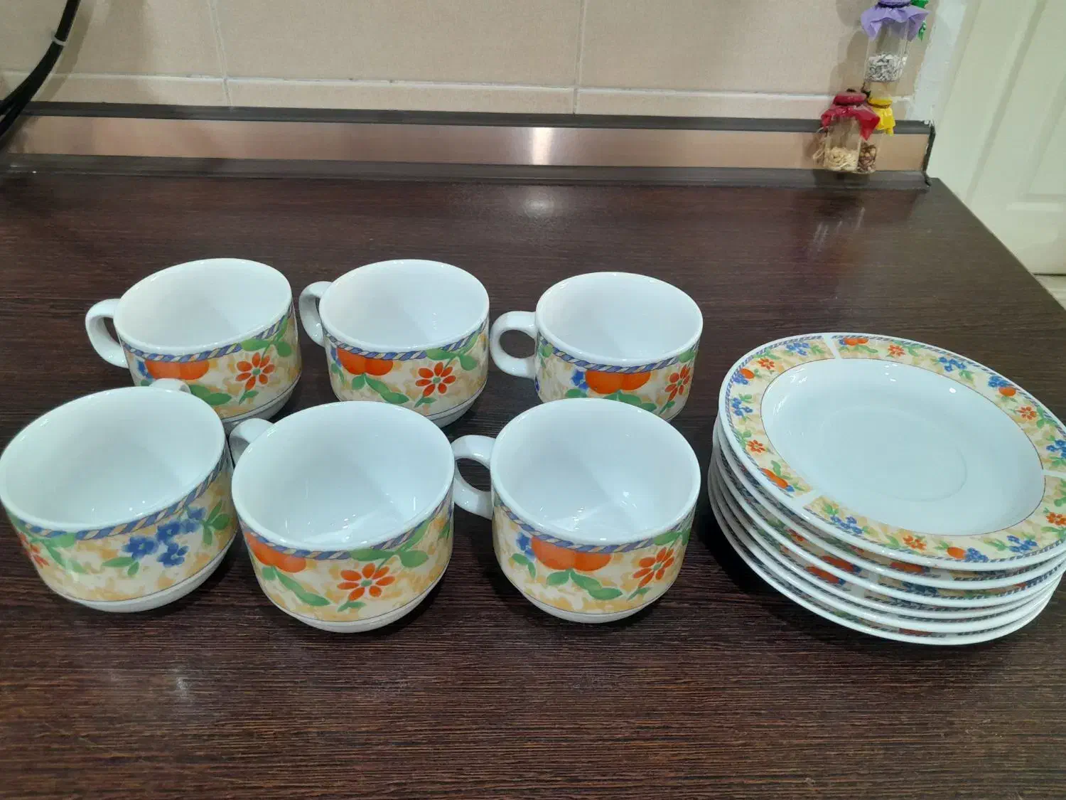 فنجان و نعلبکی چینی|ظروف سرو و پذیرایی|تهران, دژکام|دیوار