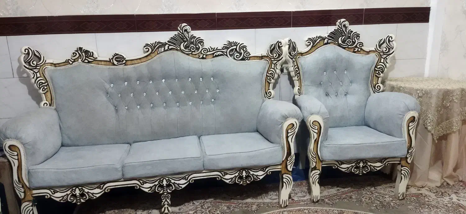 مبل کلاسیک|مبلمان خانگی و میز عسلی|قدس, شهرقدس|دیوار