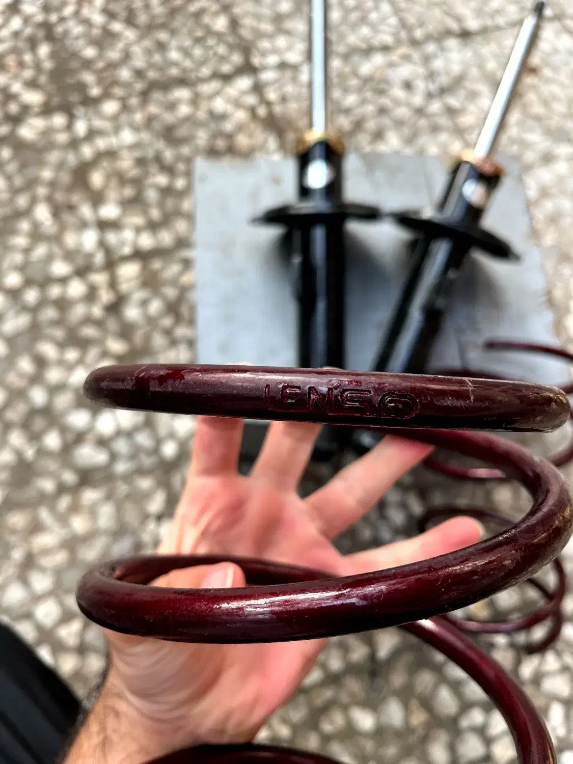 کمک پوسته کوتاه کی دی اس ـ فنر لنزو|قطعات یدکی و لوازم جانبی|رشت, چمارسرا|دیوار