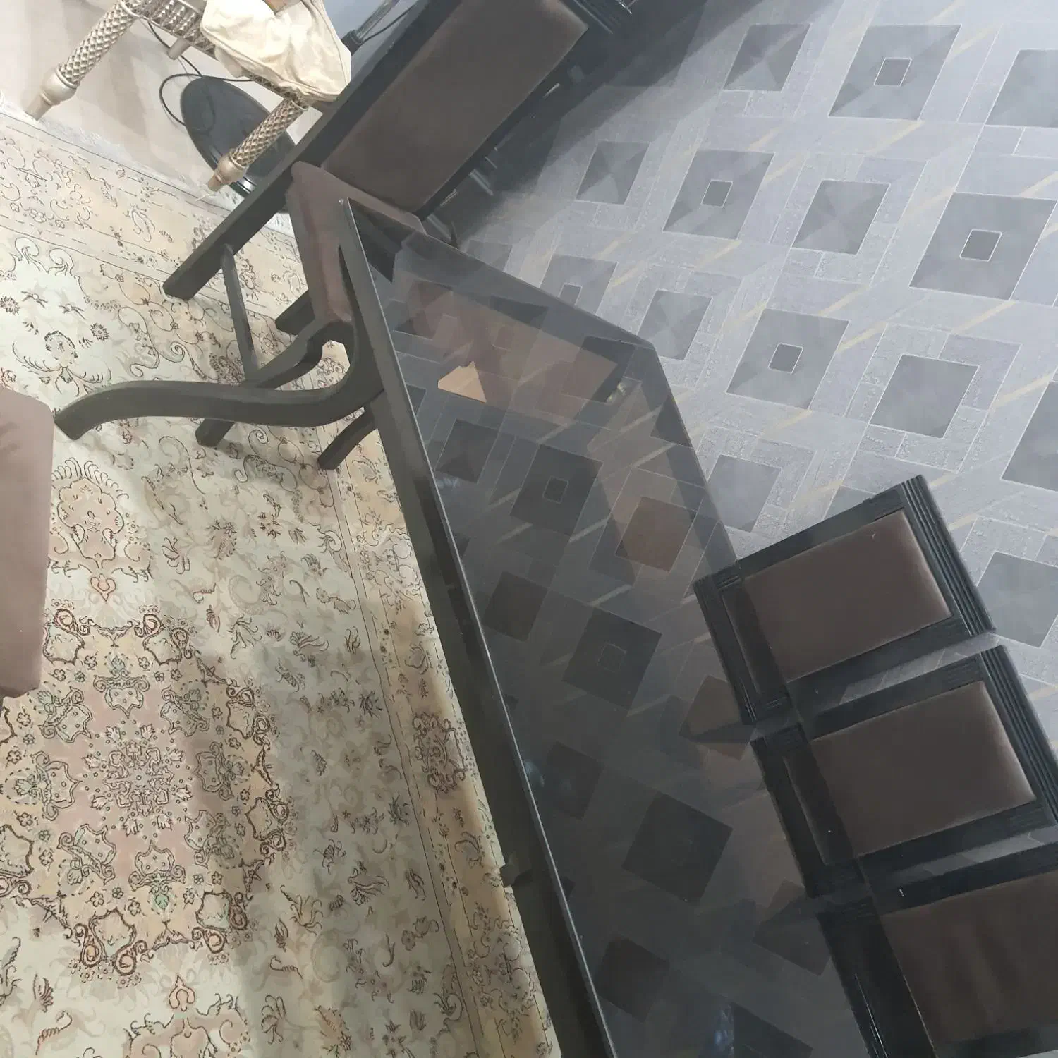 میز ناهارخوری هشت نفره دوطبقه|میز و صندلی غذاخوری|تهران, دردشت|دیوار