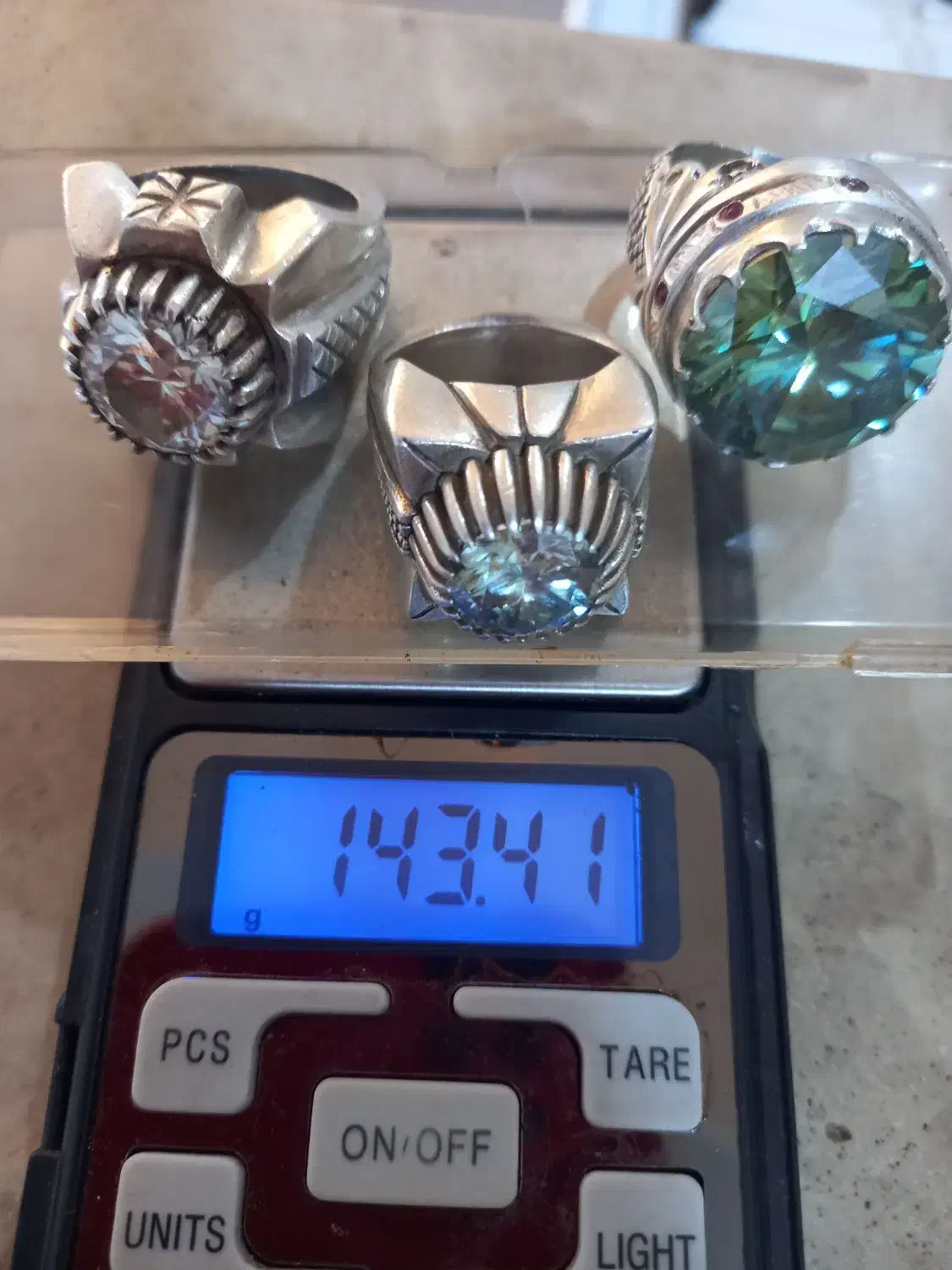 انگشتر موزینایت|جواهرات|قرچک, باقرآباد|دیوار