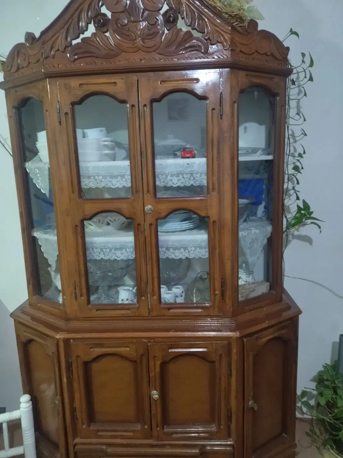 کمد بوفه چوبی|بوفه، ویترین، کنسول|سبزوار, غرب نیروگاه|دیوار