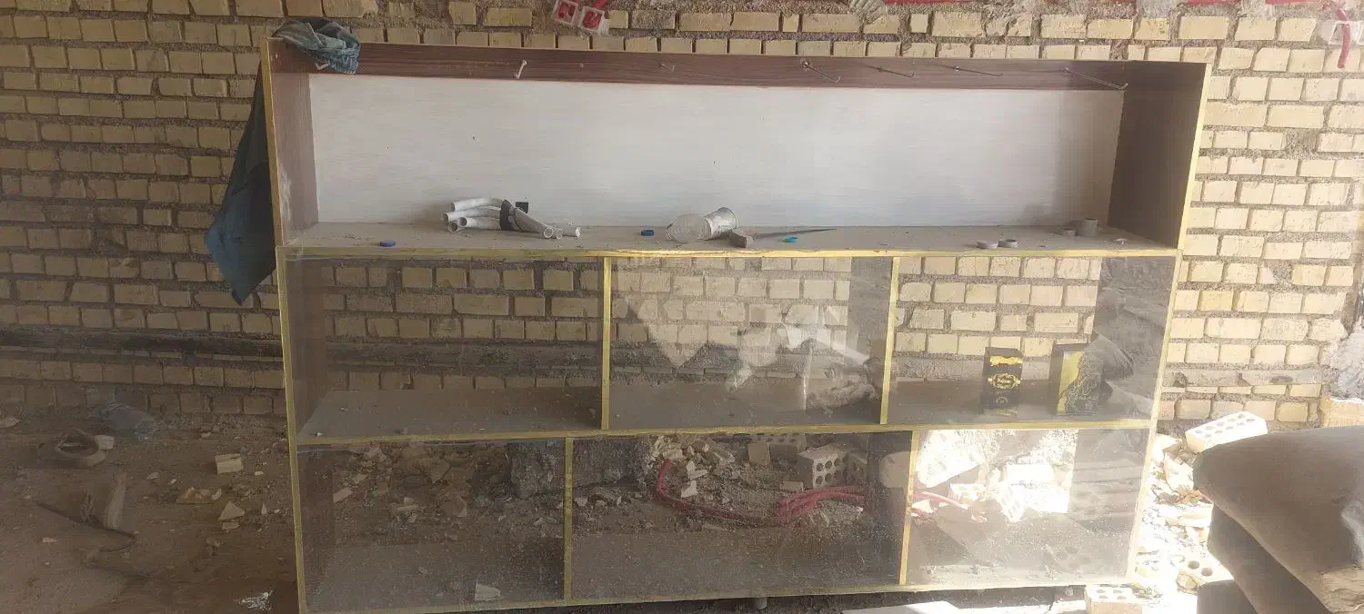 ویترین مغازه|بوفه، ویترین، کنسول|شادگان, |دیوار