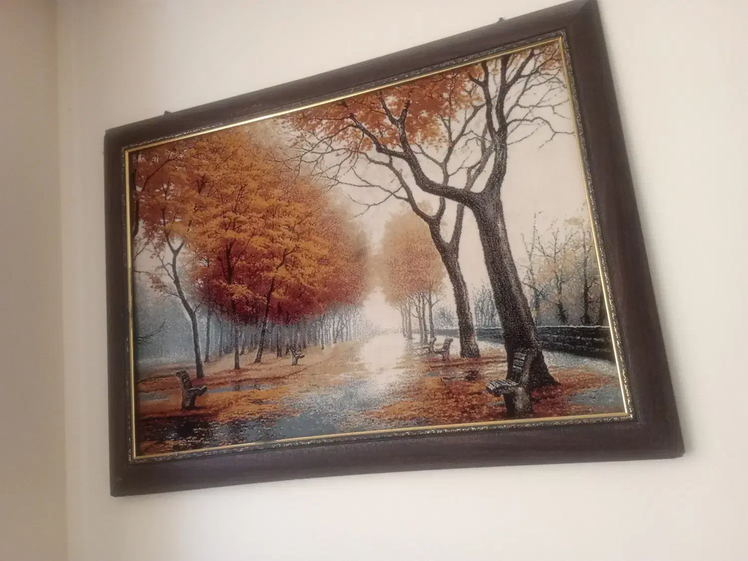 قاب فرش|تابلو فرش|صدرا-فارس, فاز ۱|دیوار