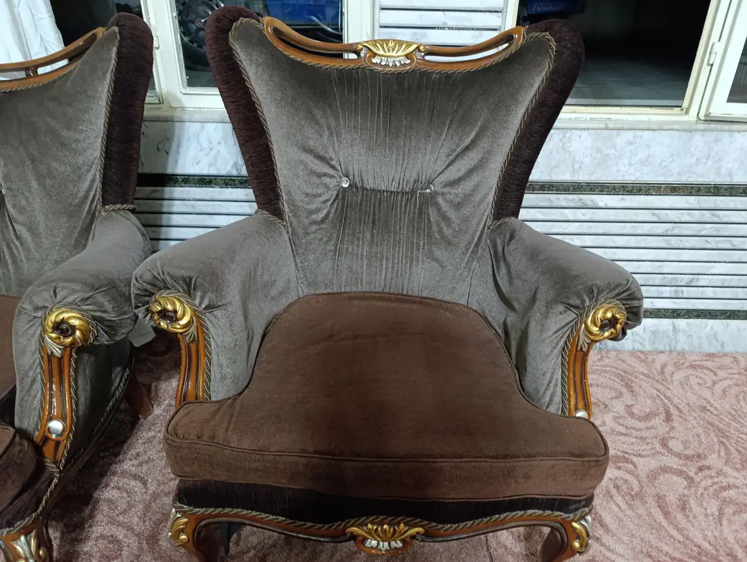 مبل ۷نفره|مبلمان خانگی و میز عسلی|خمینیشهر, |دیوار