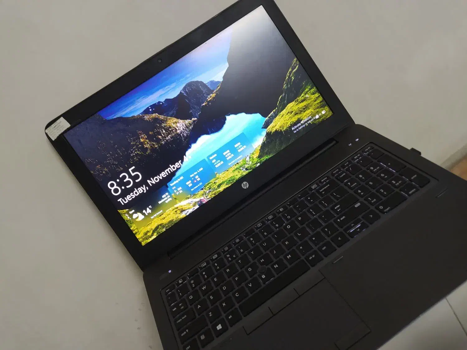 لپتاپZbook Hp گرافیک دار|رایانه همراه|قم, هفت تیر|دیوار