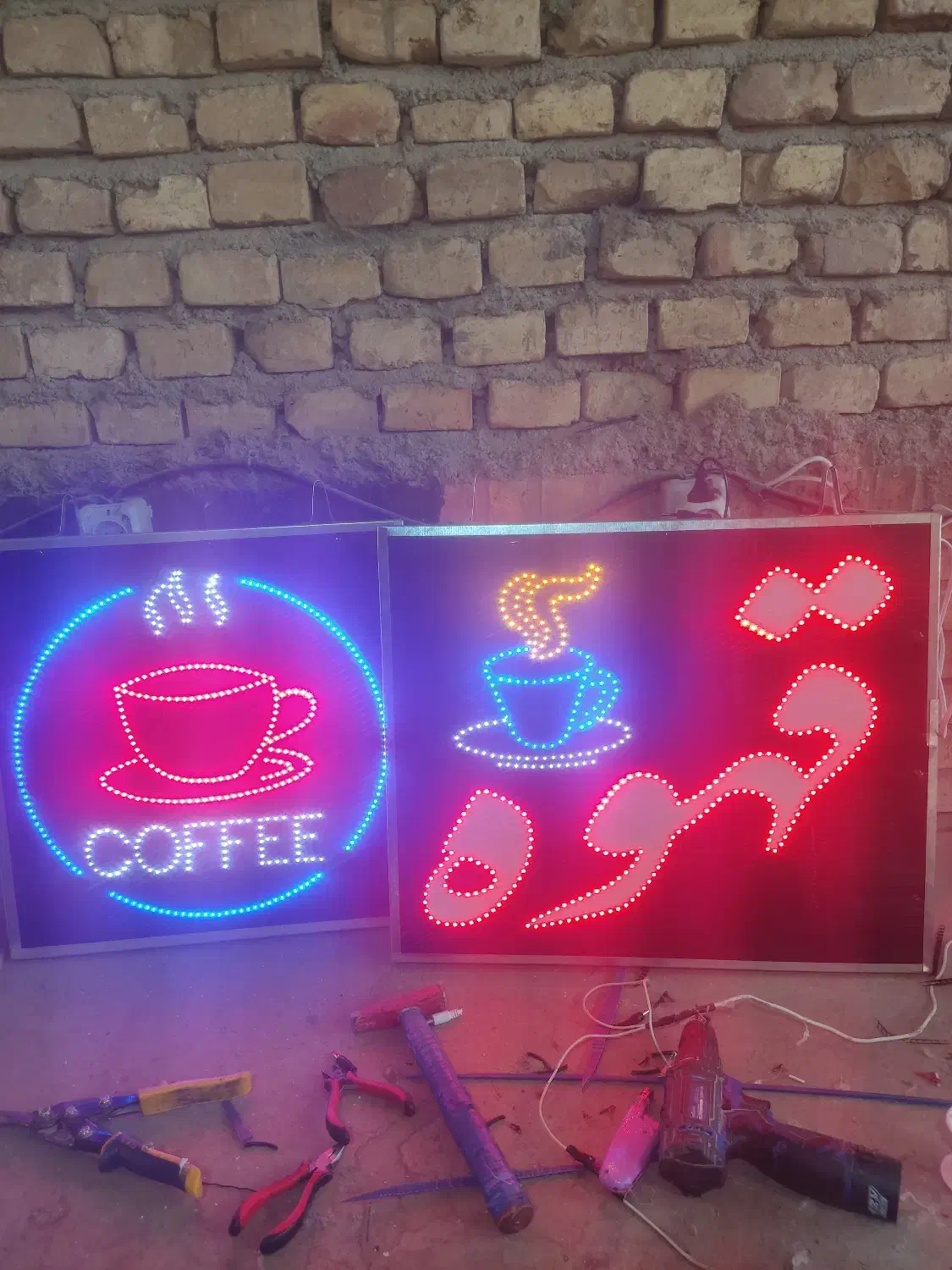 تابلو کافه قهوه بشرط وضمانت|فروشگاه و مغازه|خرمآباد, |دیوار