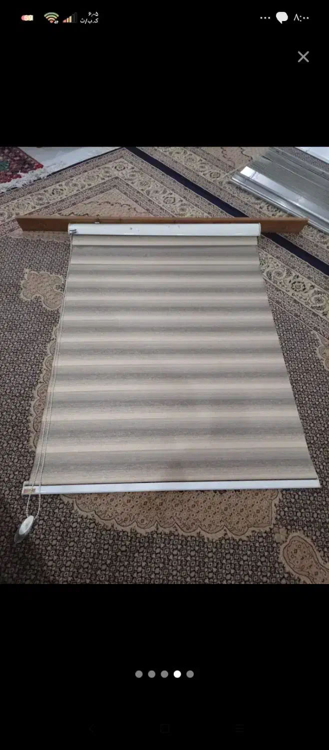 دو عدد پرده کرکره هم مناسب مغازه و منزل|پرده، رانر، رومیزی|اسلامشهر, شهرک واوان|دیوار