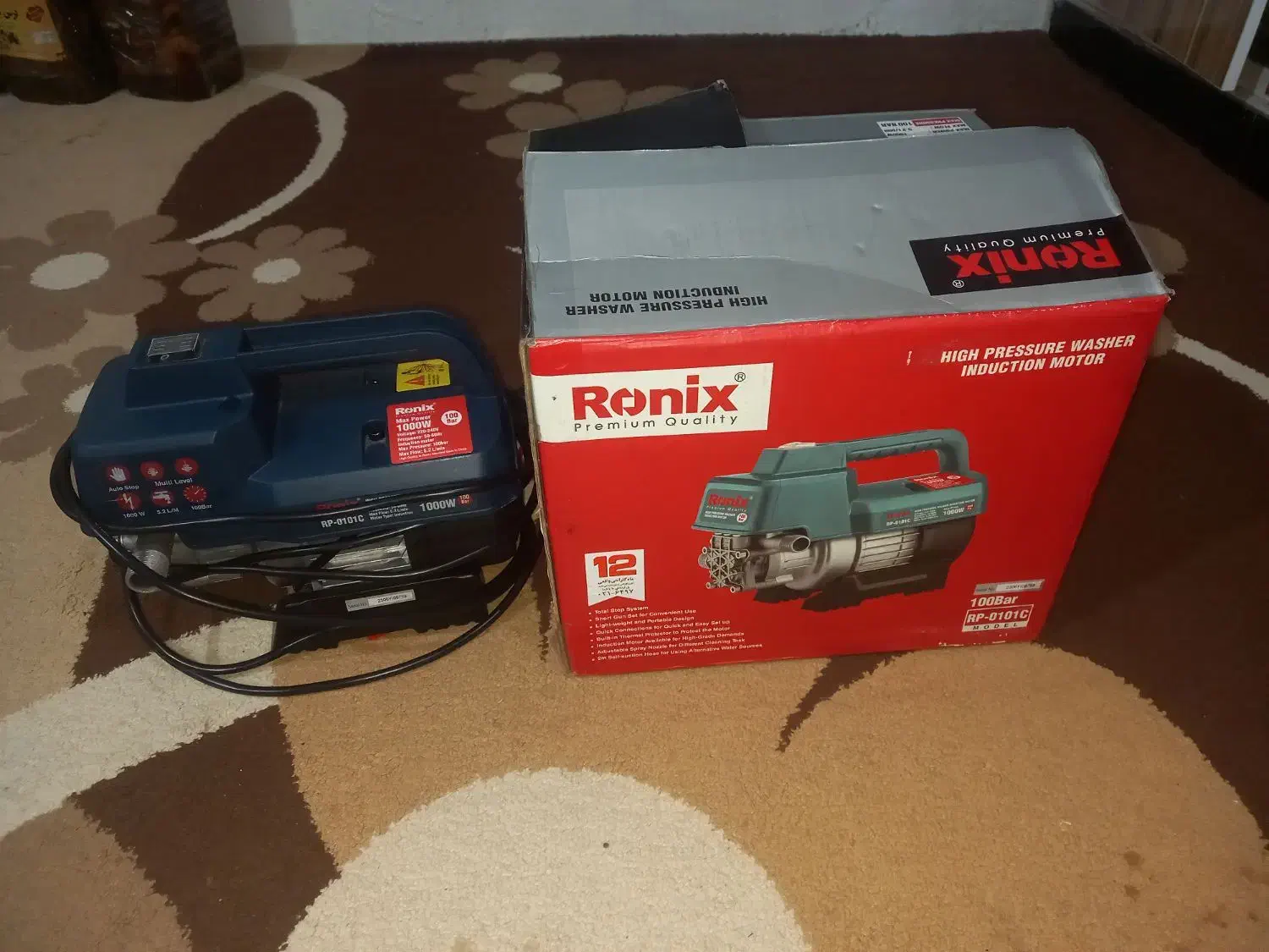 کارواش خانگی رونیکس مدل RP100 بار|لوازم نظافت|مسجد سلیمان, |دیوار