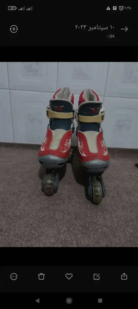 کفش اسکیت|دوچرخه، اسکیت، اسکوتر|بندر ماهشهر, |دیوار