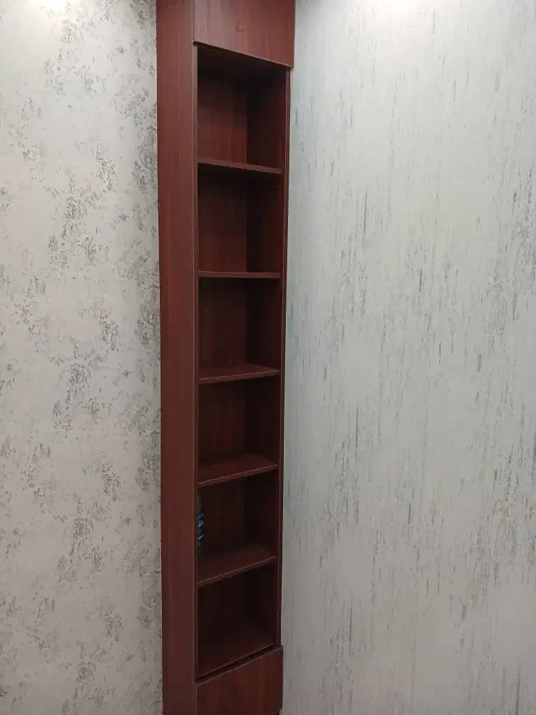 کتابخانه باجنس ام دی آف و رنگ بسیار زیبا و دلنشین|کتابخانه، شلف، قفسه‌های دیواری|قم, سالاریه|دیوار