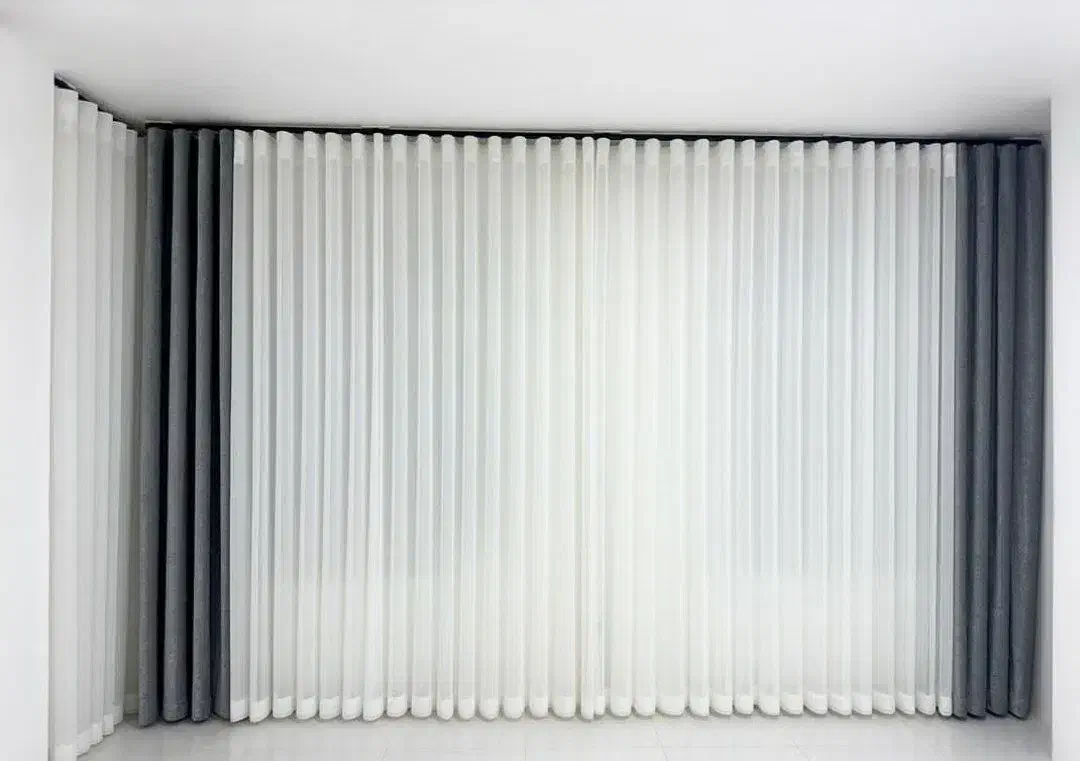 انواع پرده مینی مال چکی|پرده، رانر، رومیزی|همدان, |دیوار