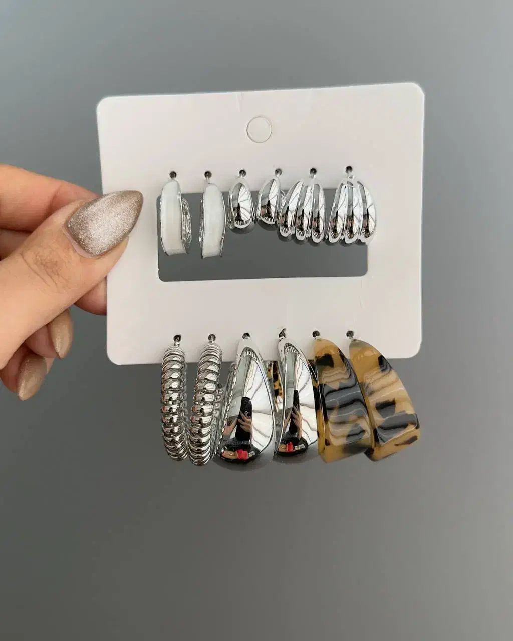 گوشواره های  پلیمری ضد حساسیت رنگ ثابت|بدلیجات|همدان, |دیوار