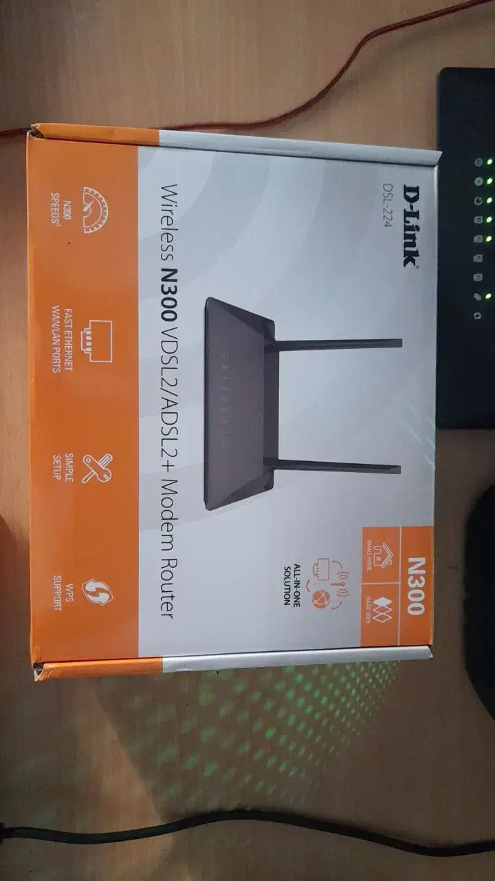 مودم ADSL.Vdsl Dink DSL224در حد نو|مودم و تجهیزات شبکه|سمنان, |دیوار