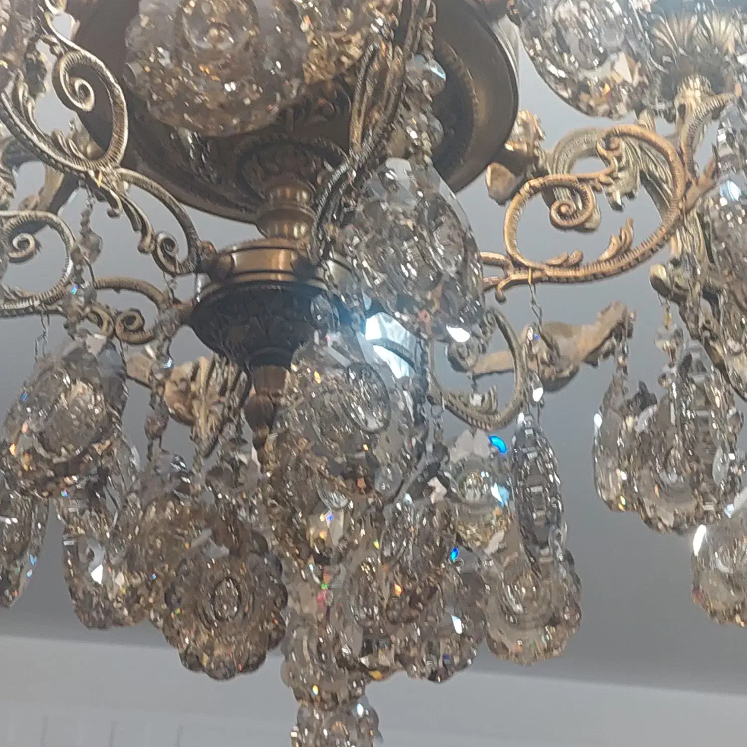 لوستر سقفی ۶شاخه|لوستر و چراغ آویز|تهران, افسریه جنوبی|دیوار