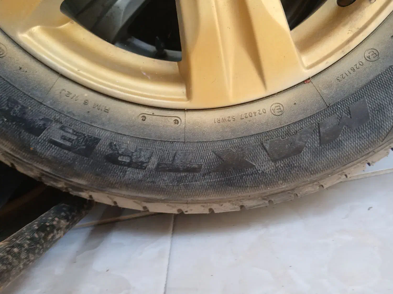 چهار لاستیک ۱۶ معکس میرسد|قطعات یدکی و لوازم جانبی|محمدیه-قزوین, |دیوار