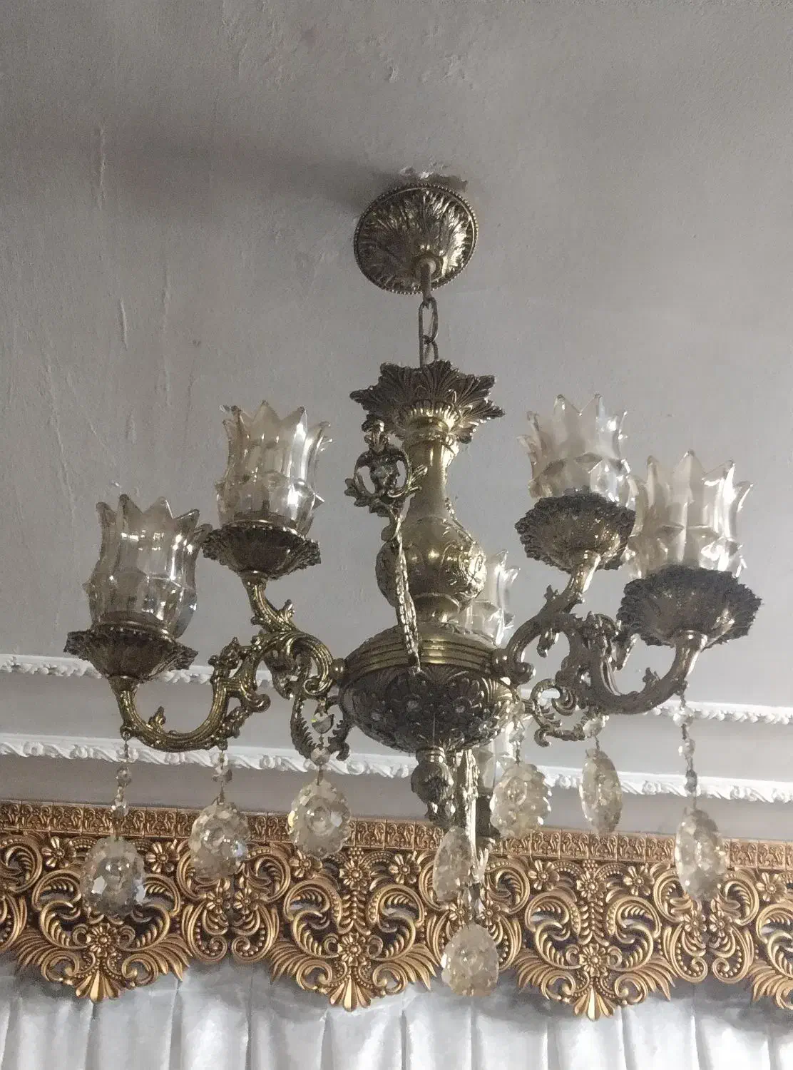 لوستر|لوستر و چراغ آویز|مشهد, فدک|دیوار