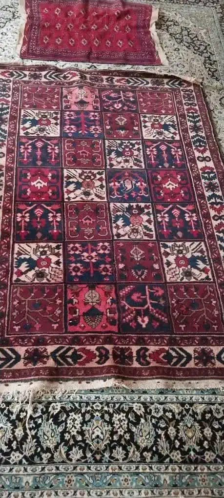 قالی قدیمی|فرش|اصفهان, شمس آباد|دیوار