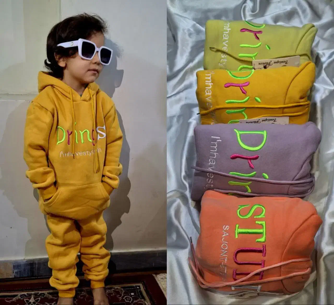 ست هودی شلوار بچگانه از پارچه دورس|لباس|اصفهان, بوستان ناژوان|دیوار