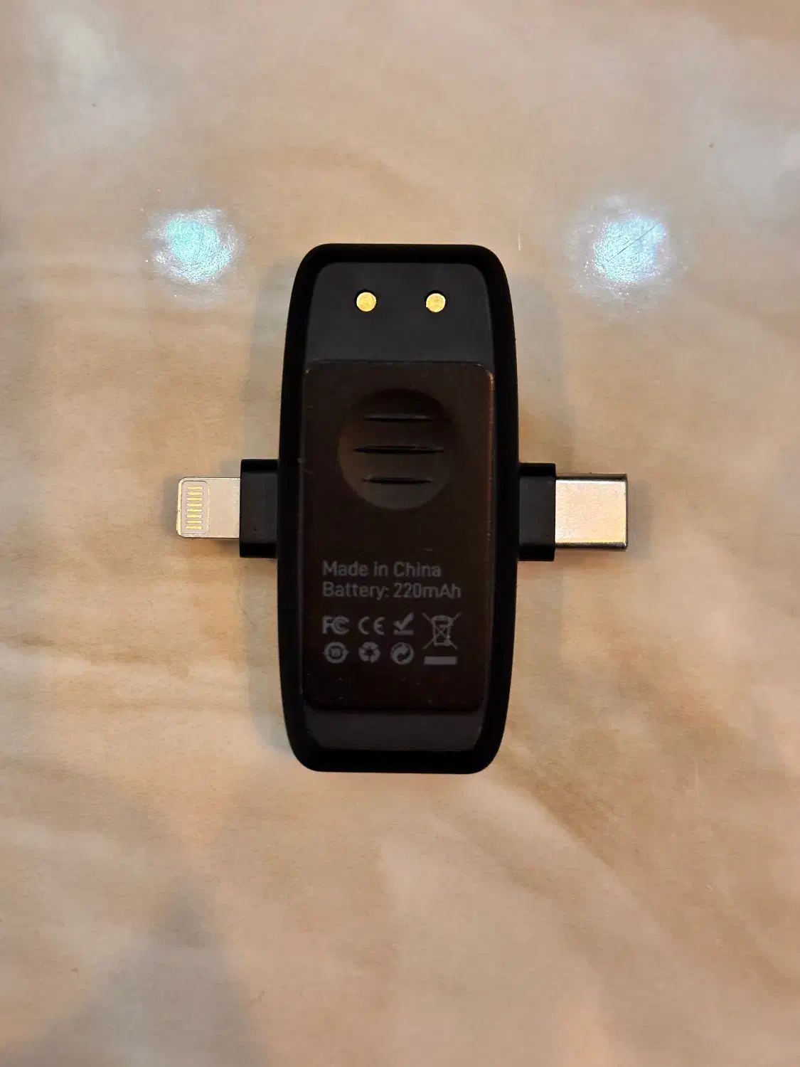 میکروفون بی‌سیم Porodo PD-2MLAVCC-BK دو فرستنده‌ای|صوتی و تصویری|یزد, |دیوار