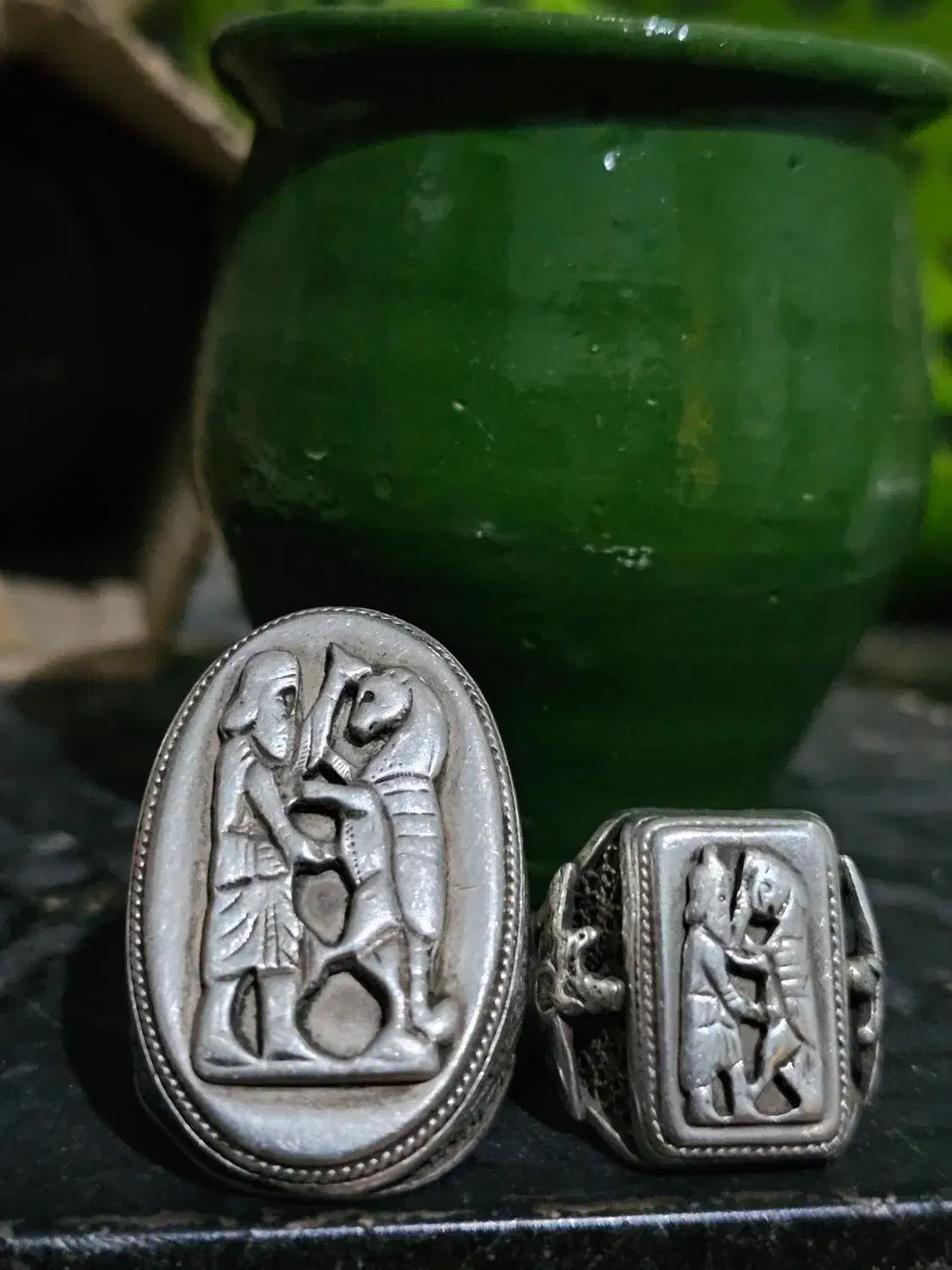 انگشتر کلکسیونی قدمت دار|کلکسیون اشیاء عتیقه|فیروزآباد (فارس), |دیوار