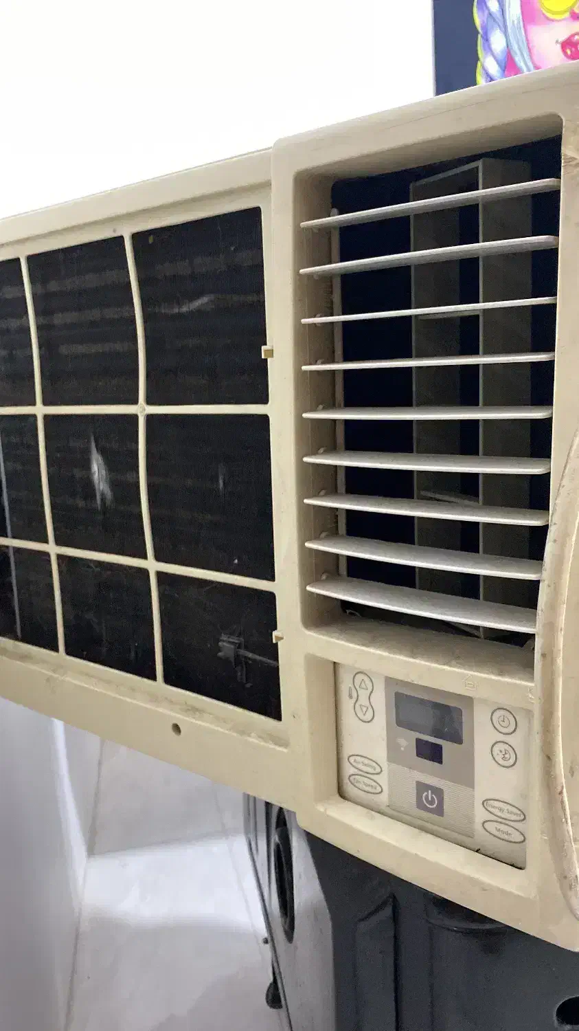 فروش کولر گازی پنجره ای سامسونگ 24000|کولر گازی و فن‌کوئل|خوی, |دیوار