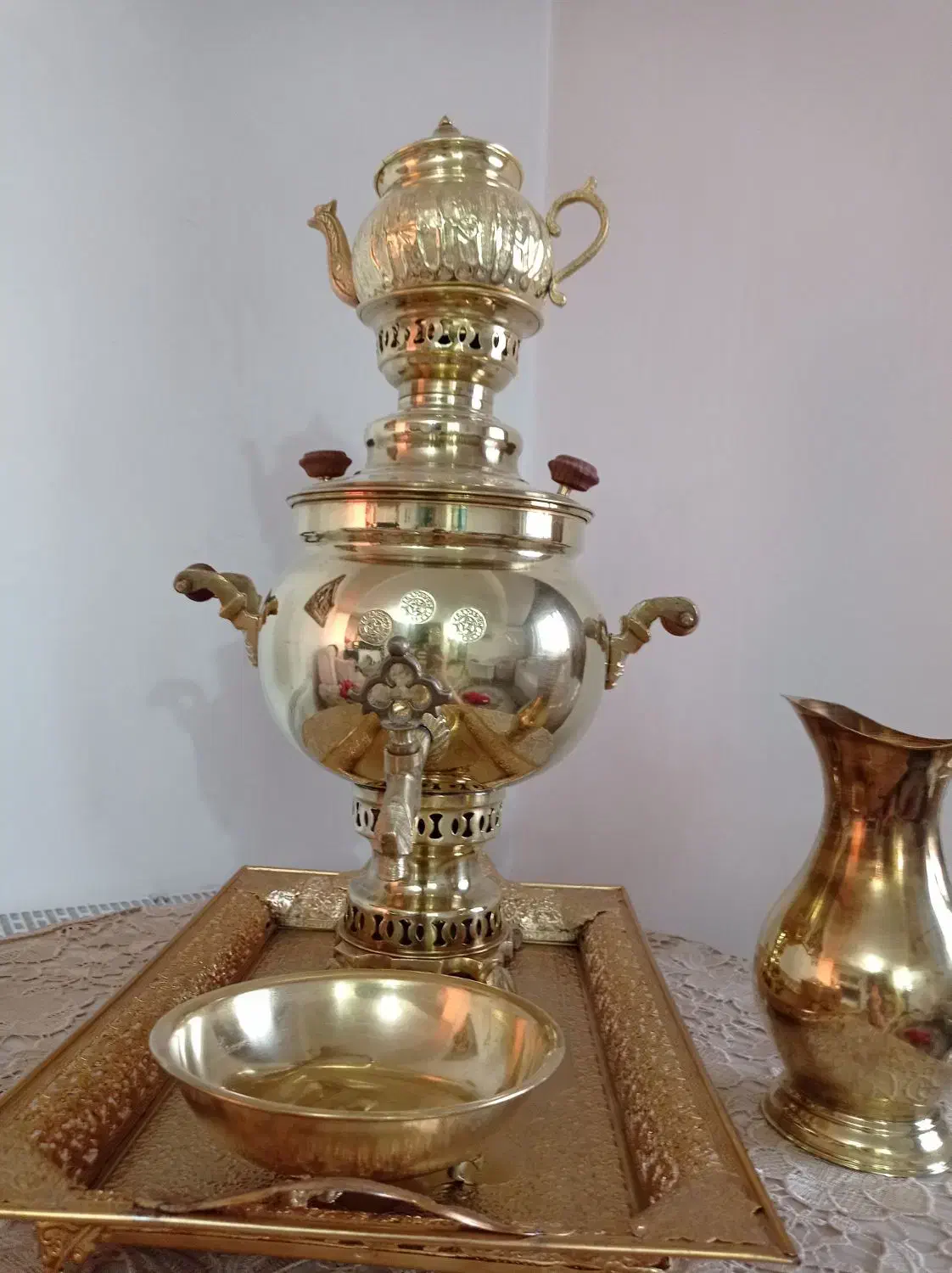 سماور آکبند|سماور، چای‌ساز، قهوه‌ساز|مراغه, |دیوار