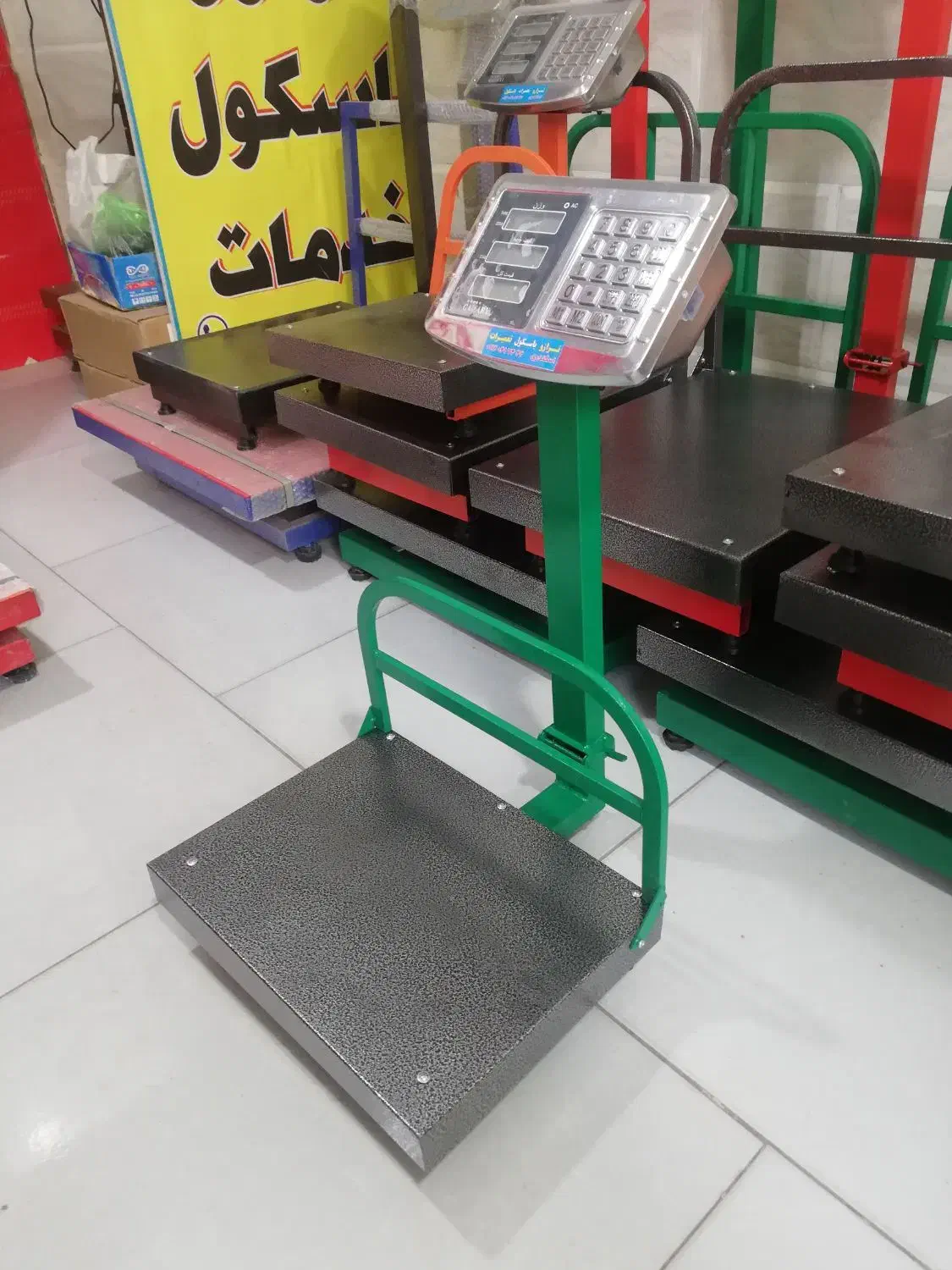 باسکول ترازو پشت وانتی ۱۰۰ ۱۵۰ کیلویی دیجیتال کد۳۳|فروشگاه و مغازه|پاکدشت, پاکدشت (مامازند)|دیوار