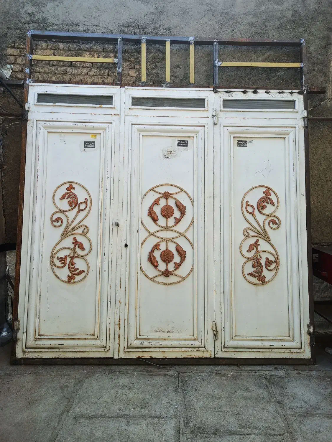 درب حیاط و پارکینگ زیبا|مصالح و تجهیزات ساختمان|سقز, |دیوار