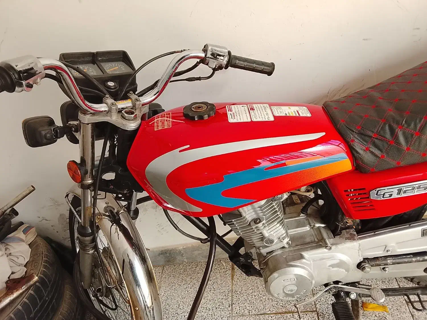 موتور تخت ۱۲۵ عتیقه|موتورسیکلت|شاهین دژ, |دیوار