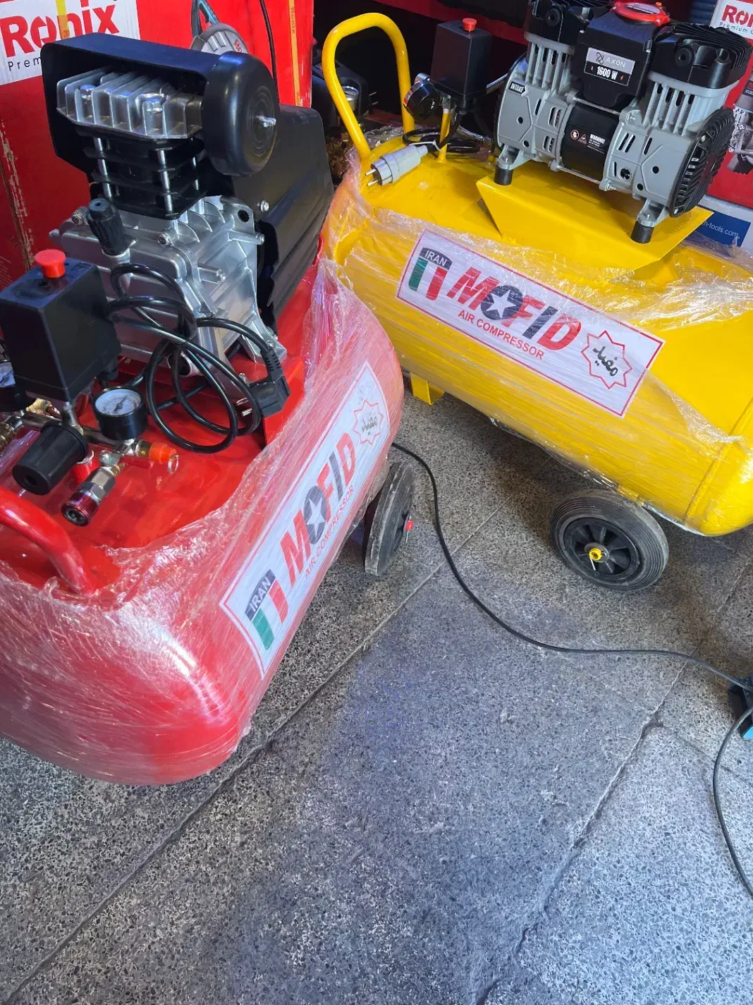 کمپرسورباد مفید ۵۰ لیتری اصلی|ماشینآلات صنعتی|اهواز, ۲۴ متری|دیوار