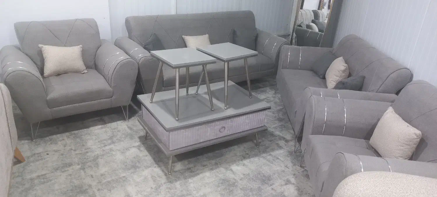 مبل ۷ نفره اسکارلت با جلو مبلی|مبلمان خانگی و میز عسلی|بهبهان, |دیوار