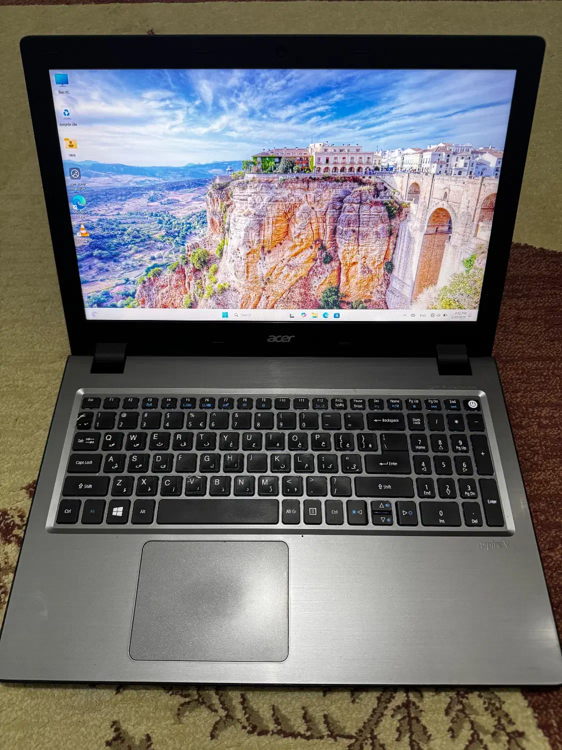 لپتاپ acer i7 16 256 2|رایانه همراه|تهران, جنت‌آباد شمالی|دیوار