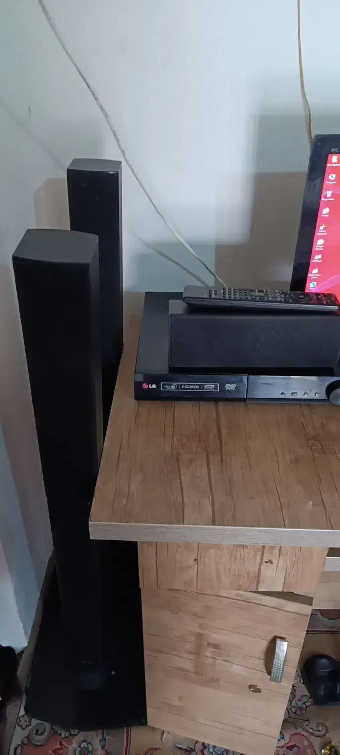 سینما خانگی پنج تیکه در حد نو|سیستم صوتی خانگی|بیجار, |دیوار