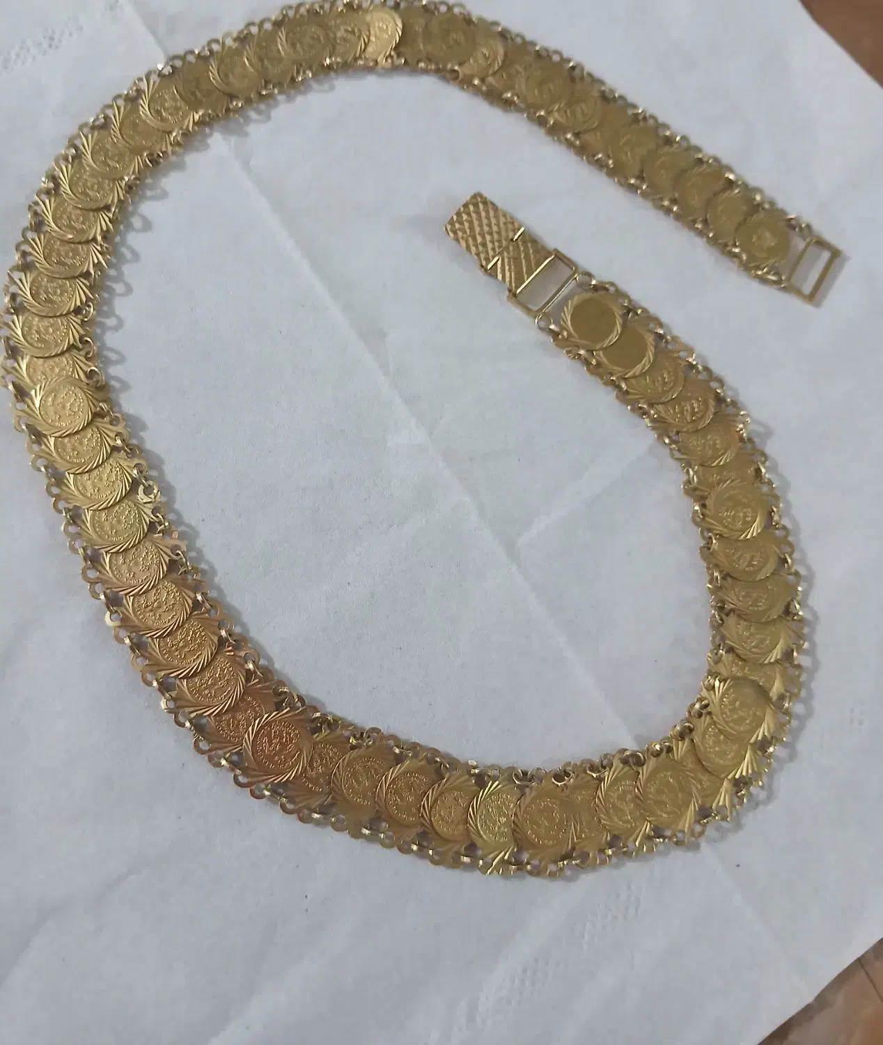 گردنبند پولکی|جواهرات|بروجرد, |دیوار